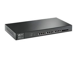 Switch Smart JetStream Gigabit L2, 12 Puertos 10GBase-T y 4 Ranuras SFP+