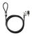 HP Keyed Cable Lock - Bloqueo de cable de seguridad - 1.83 m
