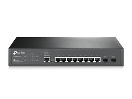 Switch JetStream Gigabit administrable Capa 2, 8 puertos 10/100/1000 Mbps + 2 puertos SFP Switch JetStream Gigabit administrable Capa 2, 8 puertos 10/100/1000 Mbps + 2 puertos SFP