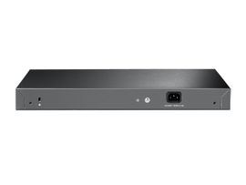 Switch JetStream Gigabit administrable Capa 2, 16 puertos 10/100/1000 Mbps + 2 puertos SFP, 1 puerto de consola.