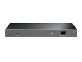Switch JetStream Gigabit administrable capa 2, 24 puertos SFP, 4 puertos SFP+ y 4 puertos RJ45 Gigabit en combo Switch JetStream Gigabit administrable capa 2, 24 puertos SFP, 4 puertos SFP+ y 4 puertos RJ45 Gigabit en combo