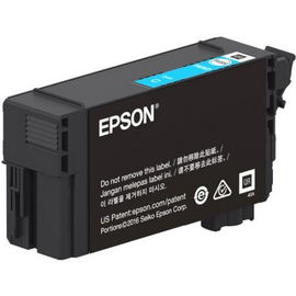 Epson T41P - 350 ml - gran capacidad - cián - original - blíster con alarmas de RF/acústica - cartucho de tinta - para SureColor T3470, T5470, T5470M