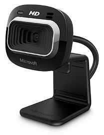Microsoft LifeCam HD-3000 for Business cámara web 1 MP 1280 x 720 Pixeles USB 2.0 Negro