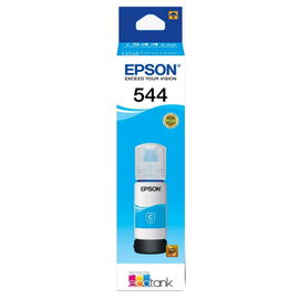 Epson 544 - 65 ml - cián - original - recarga de tinta - para EcoTank L1110, L1210, L3110, L3150, L3210, L3250, L3260, L5290