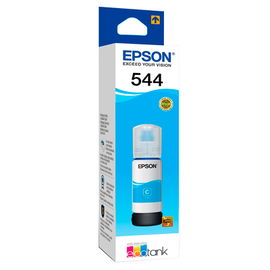 Epson 544 - 65 ml - cián - original - recarga de tinta - para EcoTank L1110, L1210, L3110, L3150, L3210, L3250, L3260, L5290
