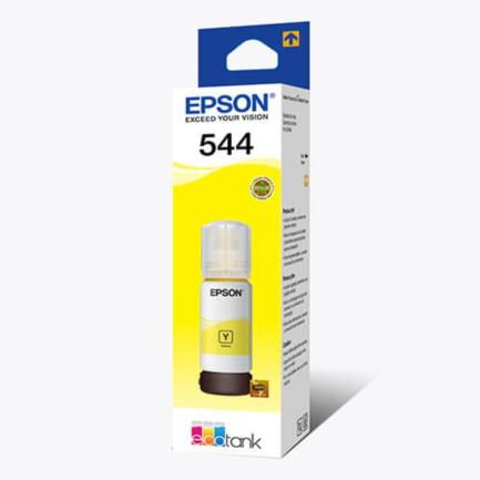 Recarga De Tinta Para EcoTank L1110, L1210, L3110, L3150, L3210, L3250, L3260, L5290 - Epson 544 - 65 Ml - Amarillo - Original