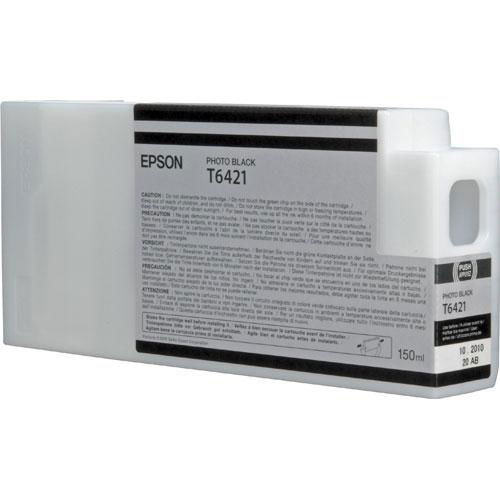 Epson 642 - 150 ml - Photo Negro - original - cartucho de tinta - para Stylus Pro 7900, Pro 9900, Pro WT7900 Designer Edition Epson 642 - 150 ml - Photo Negro - original - cartucho de tinta - para Stylus Pro 7900, Pro 9900, Pro WT7900 Designer Edition