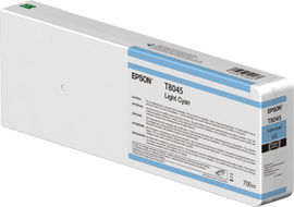 Epson T8045 - 700 ml - cián claro - original - cartucho de tinta - para SureColor SC-P6000, SC-P7000, SC-P7000V, SC-P8000, SC-P9000, SC-P9000V Epson T8045 - 700 ml - cián claro - original - cartucho de tinta - para SureColor SC-P6000, SC-P7000, SC-P7000V, SC-P8000, SC-P9000, SC-P9000V