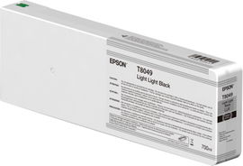Epson T8049 - 700 ml - negro claro claro - original - cartucho de tinta - para SureColor SC-P6000, SC-P7000, SC-P7000V, SC-P8000, SC-P9000, SC-P9000V Epson T8049 - 700 ml - negro claro claro - original - cartucho de tinta - para SureColor SC-P6000, SC-P7000, SC-P7000V, SC-P8000, SC-P9000, SC-P9000V